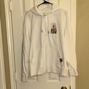 NWOT Disney Women's Zip Hoodie - Walt Disney World Park Icons 2XL